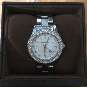 Silver Micheal Kors Watch